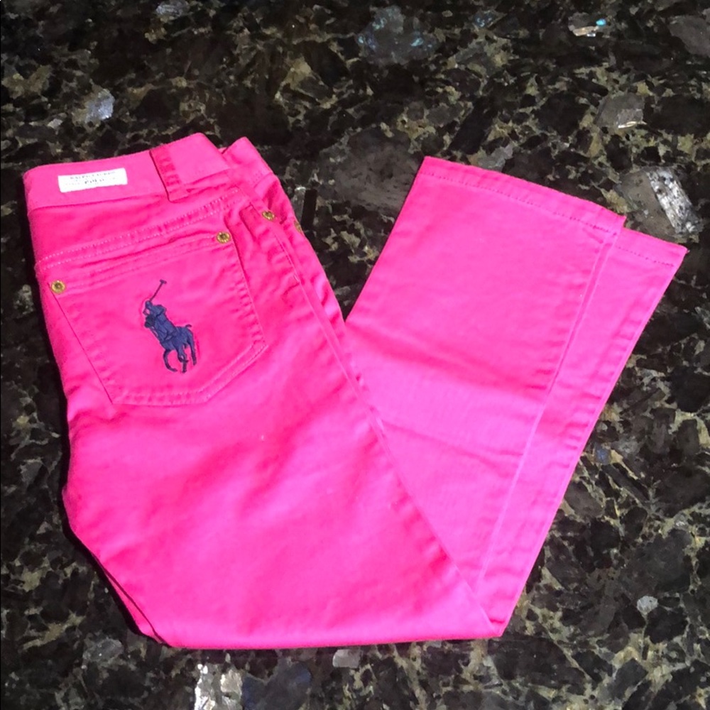 Polo by Ralph Lauren girls pants, size 7. NWOT.